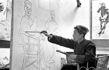 徐悲鸿学画的故事